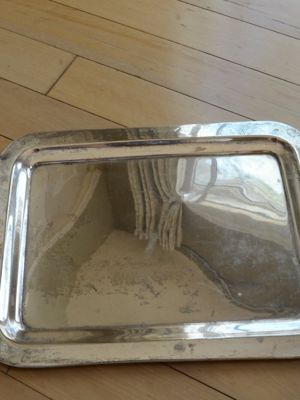 Pottery Barn Serving Tray with Handle